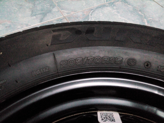 ขายล้ออะไหล่ขอบ15 สภาพดี 6รู