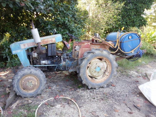 ขายรถไถ ไซกิF1000 4WD พร้อมผานไถ