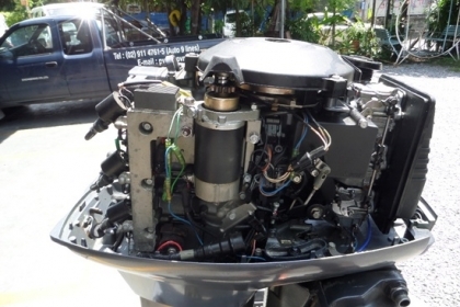 ขาย เครื่องเรือ YAMAHA 50 แรง นำเข้าจากญี่ปุ่น เครื่องติดง่ายเดินดี ราคา 55,000