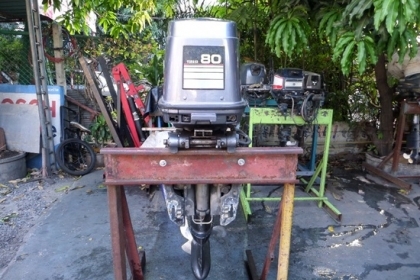 กรุณากรอกรายละเอียด...ขายเครื่องเรือ YAMAHA 80 แรง 2 จังหวะ เครื่องติด เดินดี สภาพพร้อมใช้งาน ราคา 70,000 บาท
