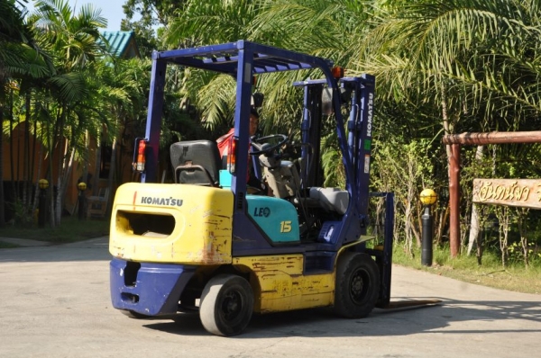 ขายFORKLIFT KOMATSU FG15-16 (1.5ตัน)สวยเดิมจากญี่ปุ่น ยังไม่เคยใช้ในไทย 139,000เท่านั้น!!