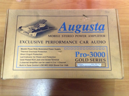 ขายแอมป์ Augusta รุ่น Gold Sries Pro-3000 ของใหม่ ขายแอมป์ Augusta รุ่น Gold Sries Pro-3000 ของใหม่