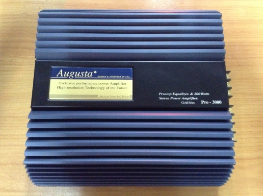 ขายแอมป์ Augusta รุ่น Gold Sries Pro-3000 ของใหม่ ขายแอมป์ Augusta รุ่น Gold Sries Pro-3000 ของใหม่