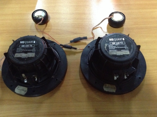 ลำโพง5"แยกชิ้นในตำนาน MB QUART รุ่นQM 130 TX ลำโพง5"แยกชิ้นในตำนาน MB QUART รุ่นQM 130 TX