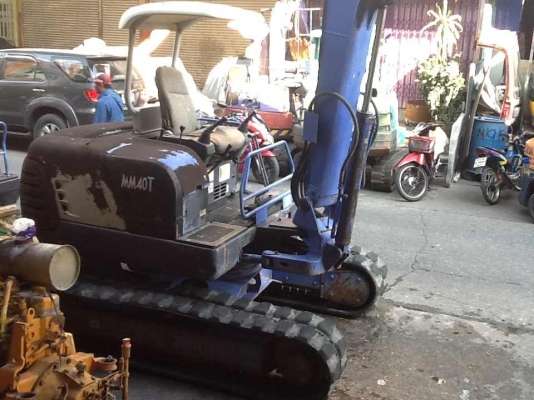 SALE___รถขุดมิตซู(CAT)MM40 T รถปี 1998 เครื่องอีซูซ S4L2 สภาพเยี่ยมจริงๆมาจากญี่ปุ่น รถใช้มา 2,158. ชั่วโมง