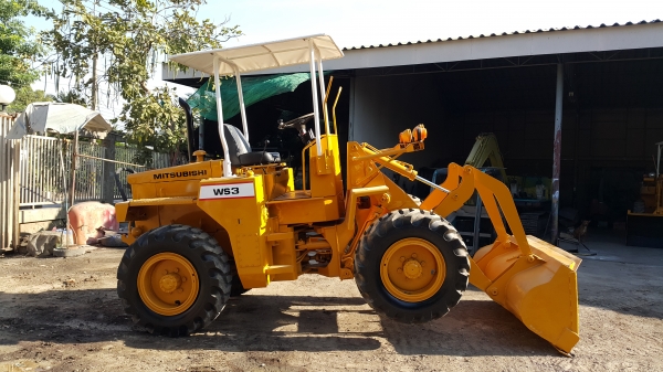 รถตัก MITSUBISHI รุ่น WS3 นำเข้าจากญี่ปุ่น รถตัก MITSUBISHI รุ่น WS3 นำเข้าจากญี่ปุ่น