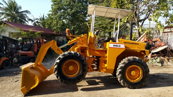 รถตัก MITSUBISHI รุ่น WS3 นำเข้าจากญี่ปุ่น