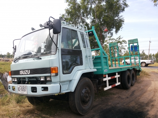 รถอีซู 10 ล้อ รถ 195 แรง หางปลาโด  ปี 40ยาว 7.50 ม