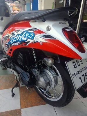 Honda Scoopy i ปี 2555 รถสวยเว่อร์ ลาย Active Boy Honda Scoopy i ปี 2555 รถสวยเว่อร์ ลาย Active Boy