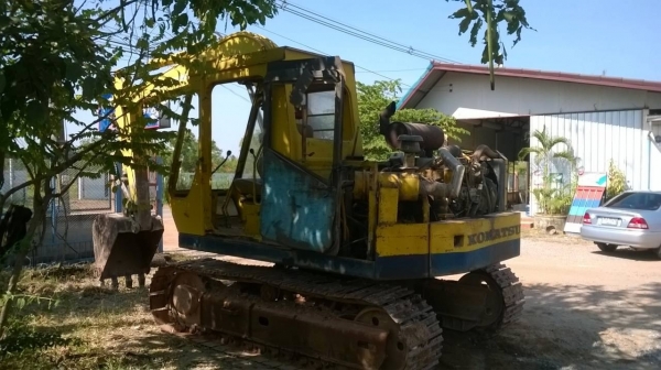 ขายแบคโฮ KOMATSU PC80 - 2 สภาพพร้อมใช้ ราคาต่อรองได้ครับ
