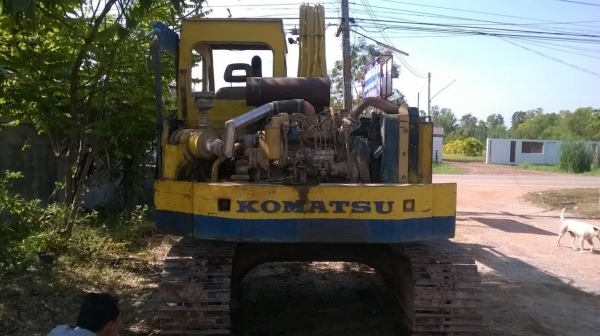 ขายแบคโฮ KOMATSU PC80 - 2 สภาพพร้อมใช้ ราคาต่อรองได้ครับ