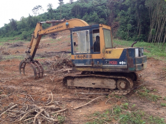 ขายรถแบคโฮ KOMATSU PC60-3 รถสวยพร้อมใช้งาน สนใจโทร.081-970-1072 ขายรถแบคโฮ KOMATSU PC60-3 รถสวยพร้อมใช้งาน สนใจโทร.081-970-1072