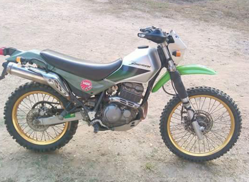 kawasaki sherpa 250 เครื่องดีครับ แห้งไม่มีเยิ้ม