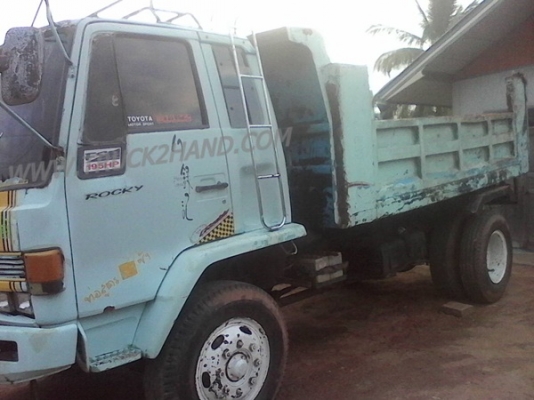 รถบรรทุก 6 ล้อ ดัมพ์ ISUZU ปีจดทะเบียน 2528 160 แรงม้า