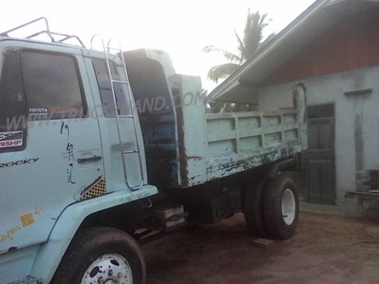 รถบรรทุก 6 ล้อ ดัมพ์ ISUZU ปีจดทะเบียน 2528 160 แรงม้า