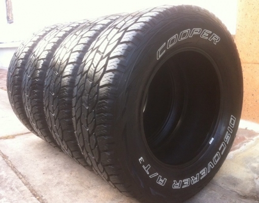 ขายยาง cooper at3 265/65/17 ปี12