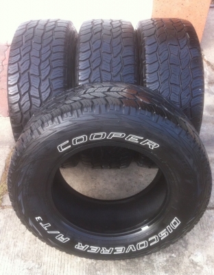 ขายยาง cooper at3 265/65/17 ปี12