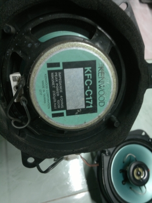 ลำโพง Kenwood KFC-171 6 นิ้ว พร้อมขอบสภาพสวย ลำโพง Kenwood KFC-171 6 นิ้ว พร้อมขอบสภาพสวย