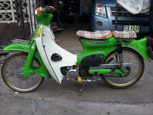 ขาย c 100 เครื่องสตาร์ทมือ  มีทะเบียนแท้ ส่งได้ทั่วไทย