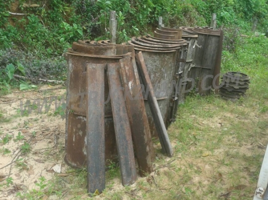 ขายยกชุด อุปกรณ์แบบทำท่อ  อุปกรณ์แบบทำถนนคอนกรีต  อุปกรณ์แบบทำเสา