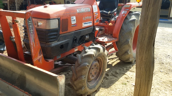 ปัญญาแทรคเตอร์..จัดมาให้ครับ ด่วน!!!คูโบต้า L3408 ใบมีด FD 163 เล่มทะเบียนพร้อม