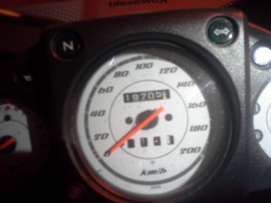 ขาย NINJA 250cc. ปี2012 วิ่งหมื่อกว่าโล 65,000฿