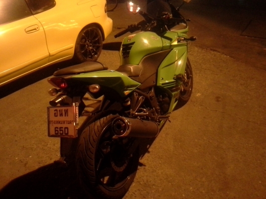ขาย NINJA 250cc. ปี2012 วิ่งหมื่อกว่าโล 65,000฿