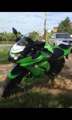 ขาย NINJA 250cc. ปี2012 วิ่งหมื่อกว่าโล 65,000฿