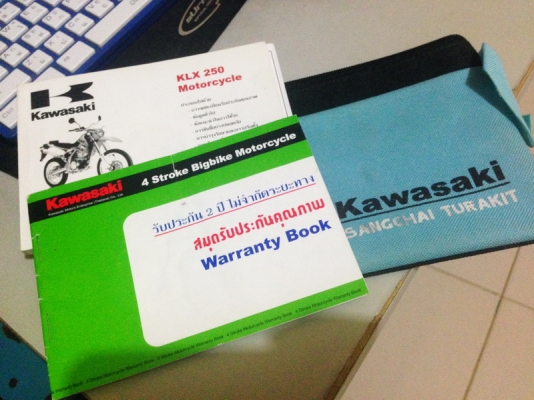 __KLX 250 ปี 2012 สีแดง ฿118,000__