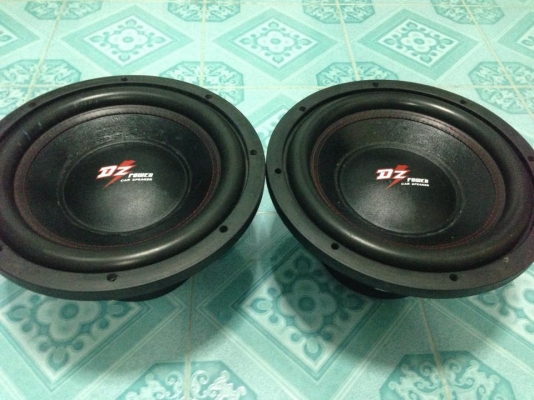 ซับ12&quot; DZ ว้อยคู่โครงหล่อแม่เหล็กสองก้อน โมมาร้านดังสระบุรี เบสแน่นๆแรงๆ ขายคู่ละ 2950 บาท สนใจ0892425454 อยู่สระบุรี