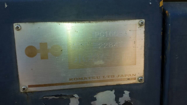 ขาย แบคโคร  PC-100-3สภาพพร้อมใช้งาน  355.000บาท