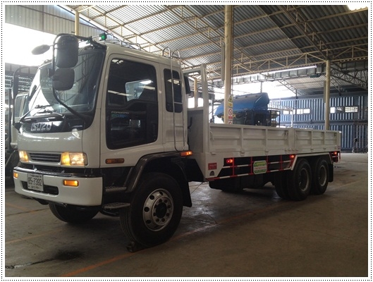 ขายไม่แพง ISUZU DECA 1 เพลา เครื่อง 6HE1 เทอร์โบ 220 แรงม้าระบบน้ำมัน กระบะคาร์โก้ ยาว 7.50 เมตร ยาง 1000 ขอบ 20 นิ้ว รถห้างเดิมๆทำใหม่เก็บงานใหม่