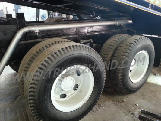 รถบรรทุก 10 ล้อ ดัมพ์ ยี่ห้อ ISUZU ROCKY  2 เพลาดั๊ม กระบะมิเนียม