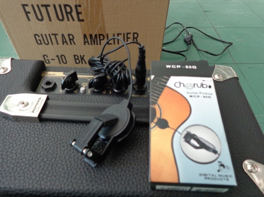 แอมป์กีต้าร์ พร้อมแท็ปกีต้าโปร่ง