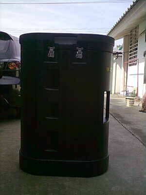 กล่องใส่ของใบใหญ่ มีล้อลาก