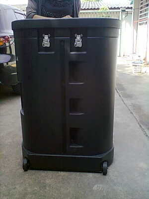 กล่องใส่ของใบใหญ่ มีล้อลาก