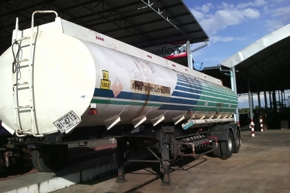 หางพ่วงน้ำมัน 2เพลา