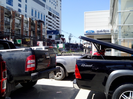 ขายฝาปิดกระบะ D-MAX CAB สีดำ