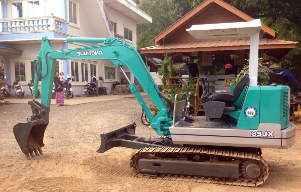 ขายรกขุดSUMITOMOขนาดPc-35"คอนโทนสั้นปั๊มนิ้ว"เครื่อง3สูบมีเอกสาร(มีVDOชม)ติดต่อ085-5632278นายภานุกูล(ราคาต่อรองได้)