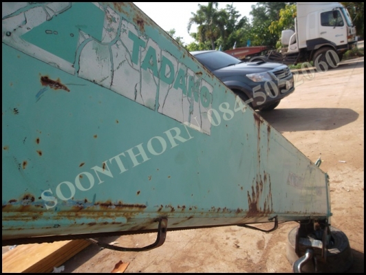 ขายด่วน เครน TADANO 3 ตัน รุ่นใหม่ 8 เหลี่ยม 3 ปอก 2 ชัก พร้อมใช้งาน อุปกรณ์ครบ ราคาสุดคุ้ม