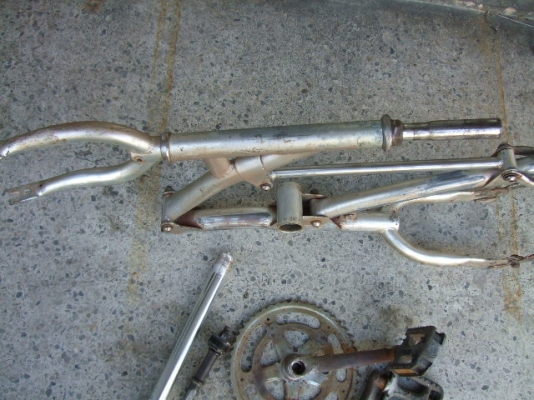 เฟรมจักรยานพับ BridgeStone One touch Picnika เฟรมจักรยานพับ BridgeStone One touch Picnika