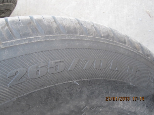 ล้อกระทะวีโก้ 16 เลื่อนออฟเซต+ยาง265