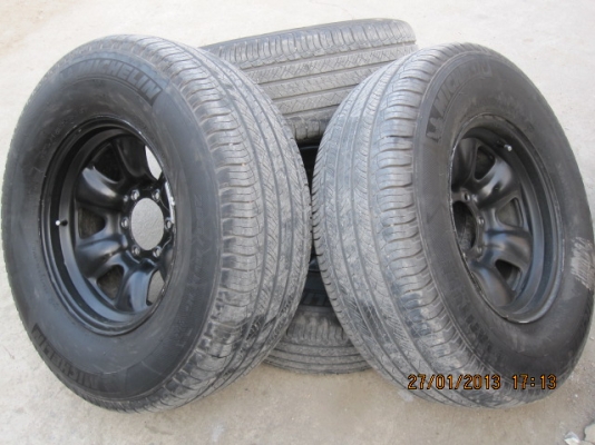 ล้อกระทะวีโก้ 16 เลื่อนออฟเซต+ยาง265