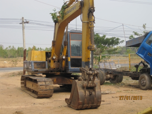 ขายแบคโฮKOMUTSU PC100รุ่น3 แขนยาว พร้อมใช้งาน