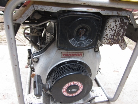 ขาย-เครื่องปั่นไฟ 3 KVA เครื่องยนต์ดีเซล YANMAR มือสองจากญี่ปุ่นแท้