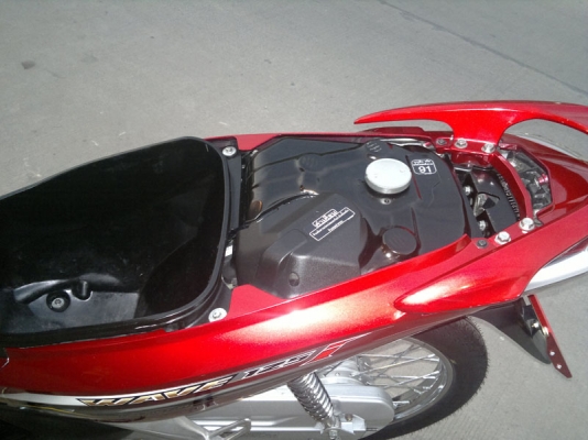 wave 125i สตาร์ทมือ หัวฉีดปี 55 ออกมา24 วัน 45000 บาท