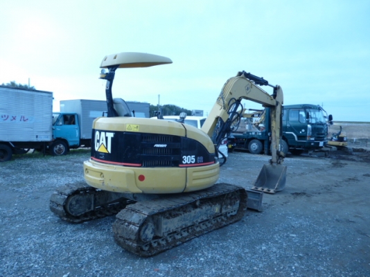 สต็อคใหม่จากญี่ปุ่น CAT 305CR ปี 2003 ใช้งานแค่ 2700 ชั่วโมง สวย ไม่แพงครับ