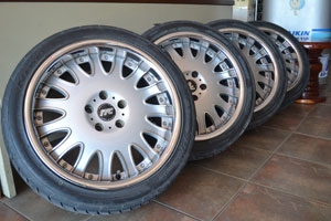 ขายล้อแม็ก  ITC 5รู  ขอบ18 พร้อมยาง nitto