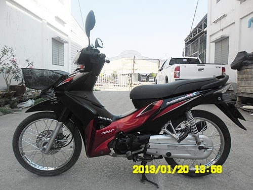 wave110iปี54รถบ้านมือเดียวเครื่องดีมากสีสวยภาษีไม่ขาด