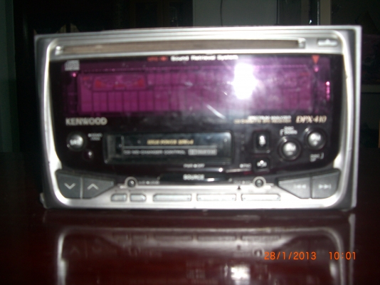 KENWOOD (DPX 410) 2 DIN วิทยุ AM FM ญี่ปุ่น TAPE CD